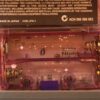 Photo d'une Game Boy Color Transparente/Violette, vue du compartiment à piles